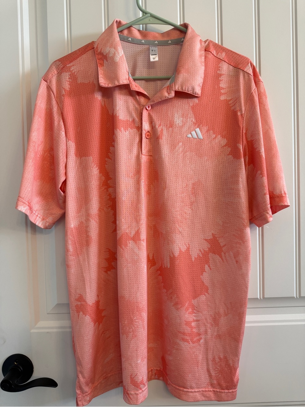 Adidas Men's golf Polo size large.